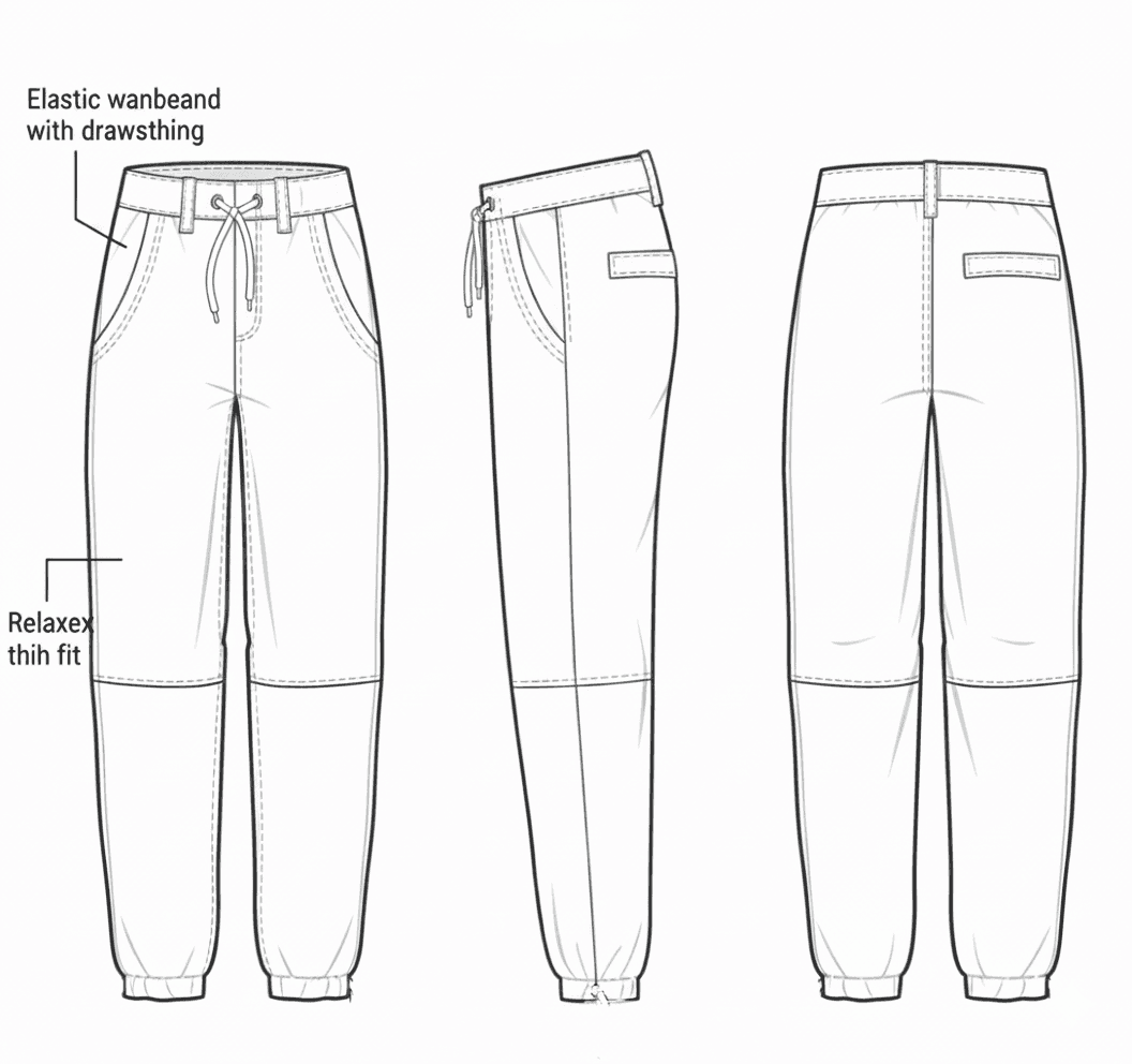 Joggers Fit (4 Pocket) illustration